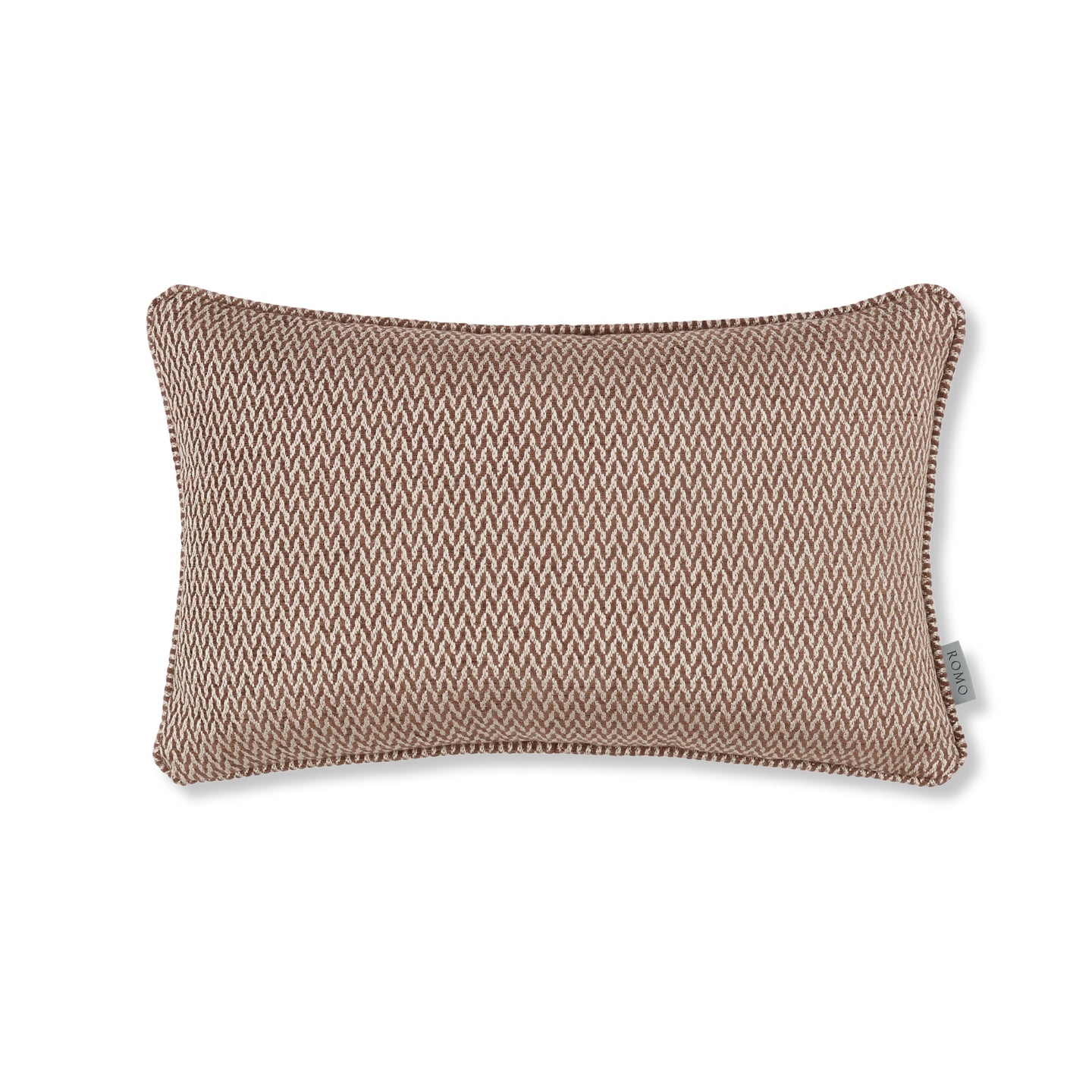 Luiz 50cmx30cm Cotton Weave Cushion Cinnamon Romo