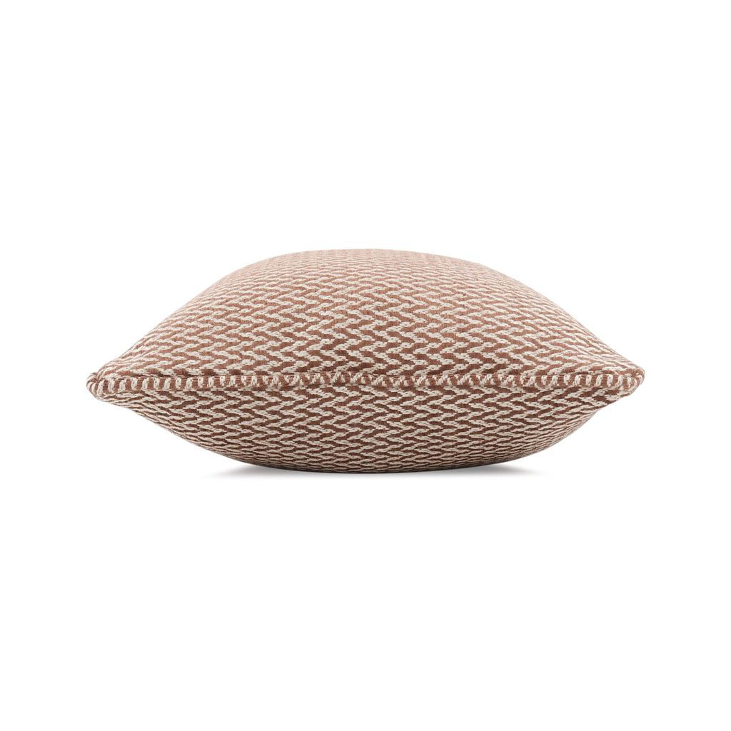 Luiz 50cmx30cm Cotton Weave Cushion Cinnamon Romo
