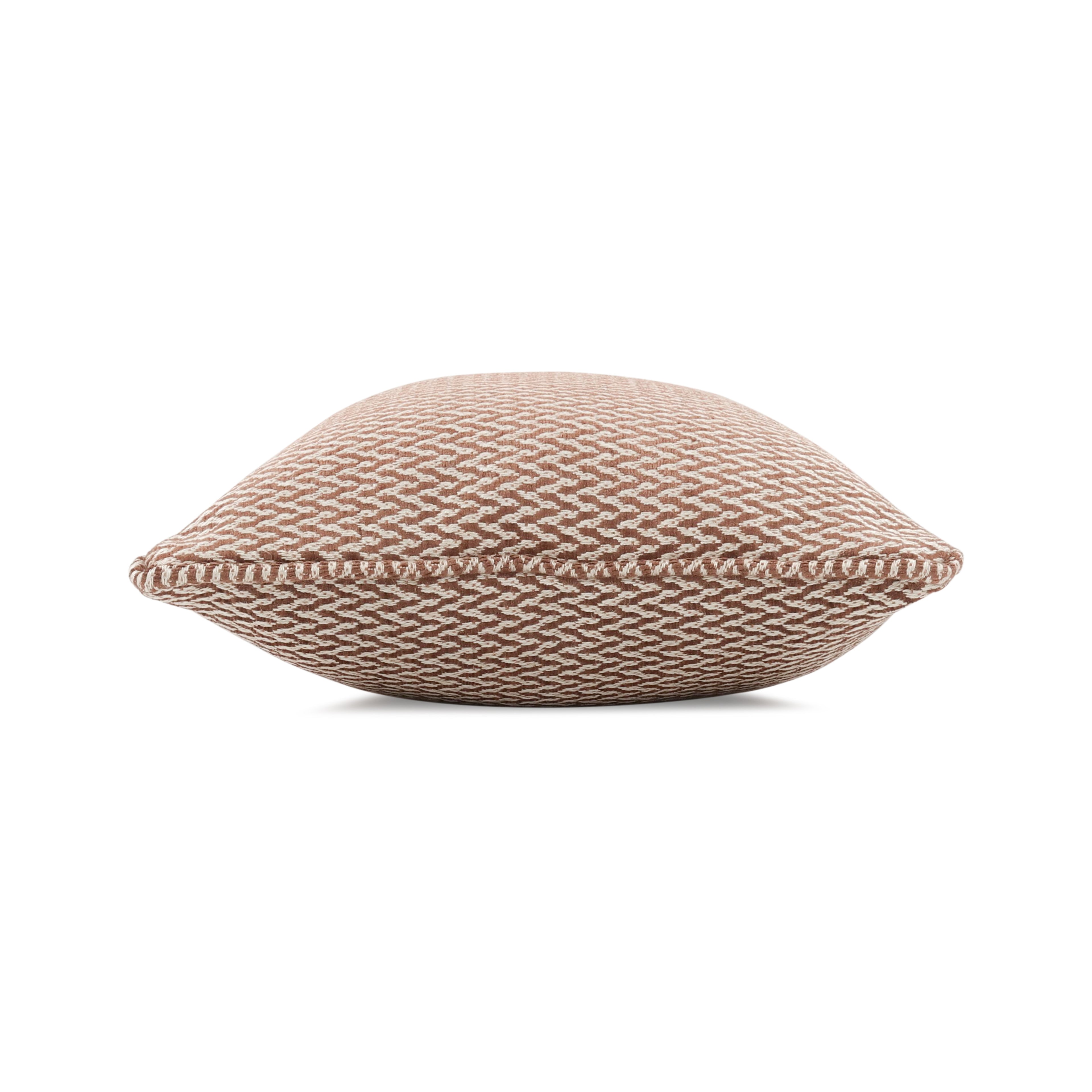 Luiz 50cmx30cm Cotton Weave Cushion Cinnamon Romo