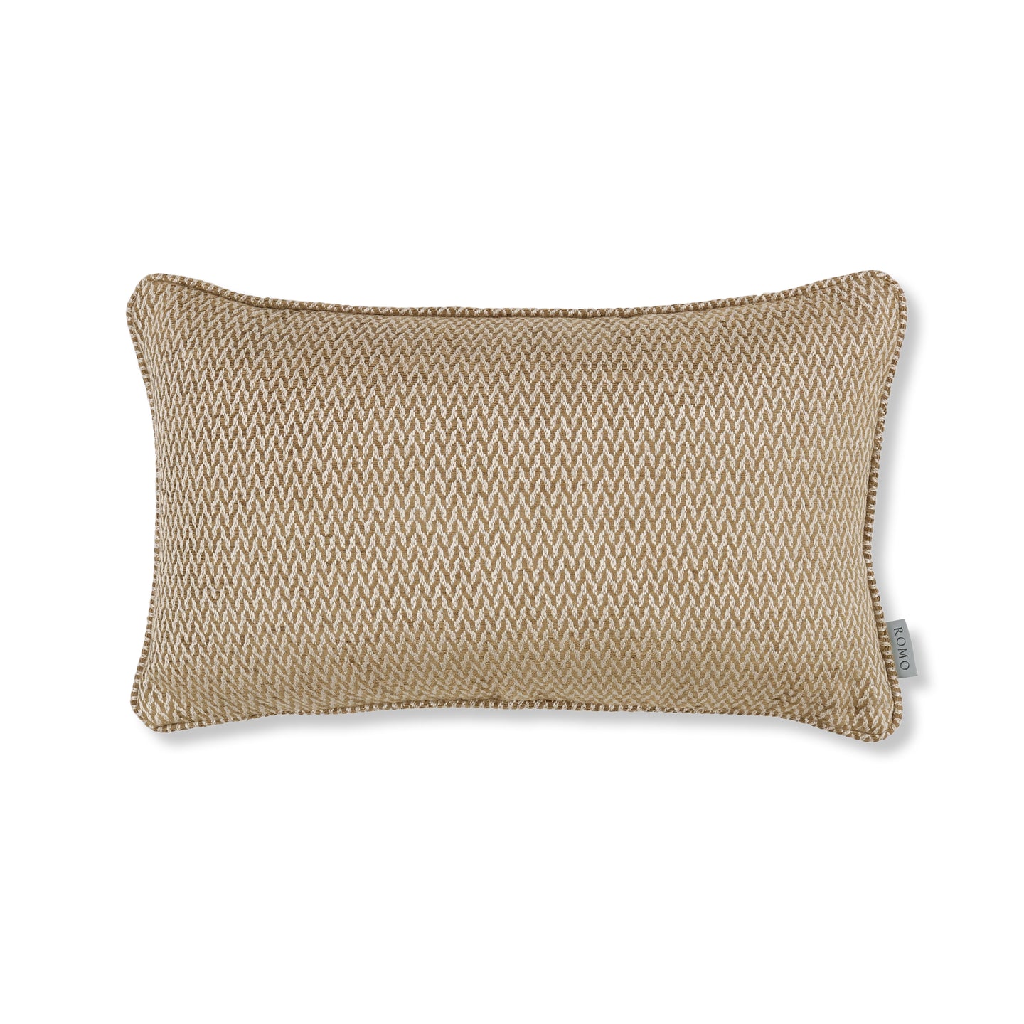 Luiz 50cmx30cm Cotton Weave Cushion Antique Gold Romo