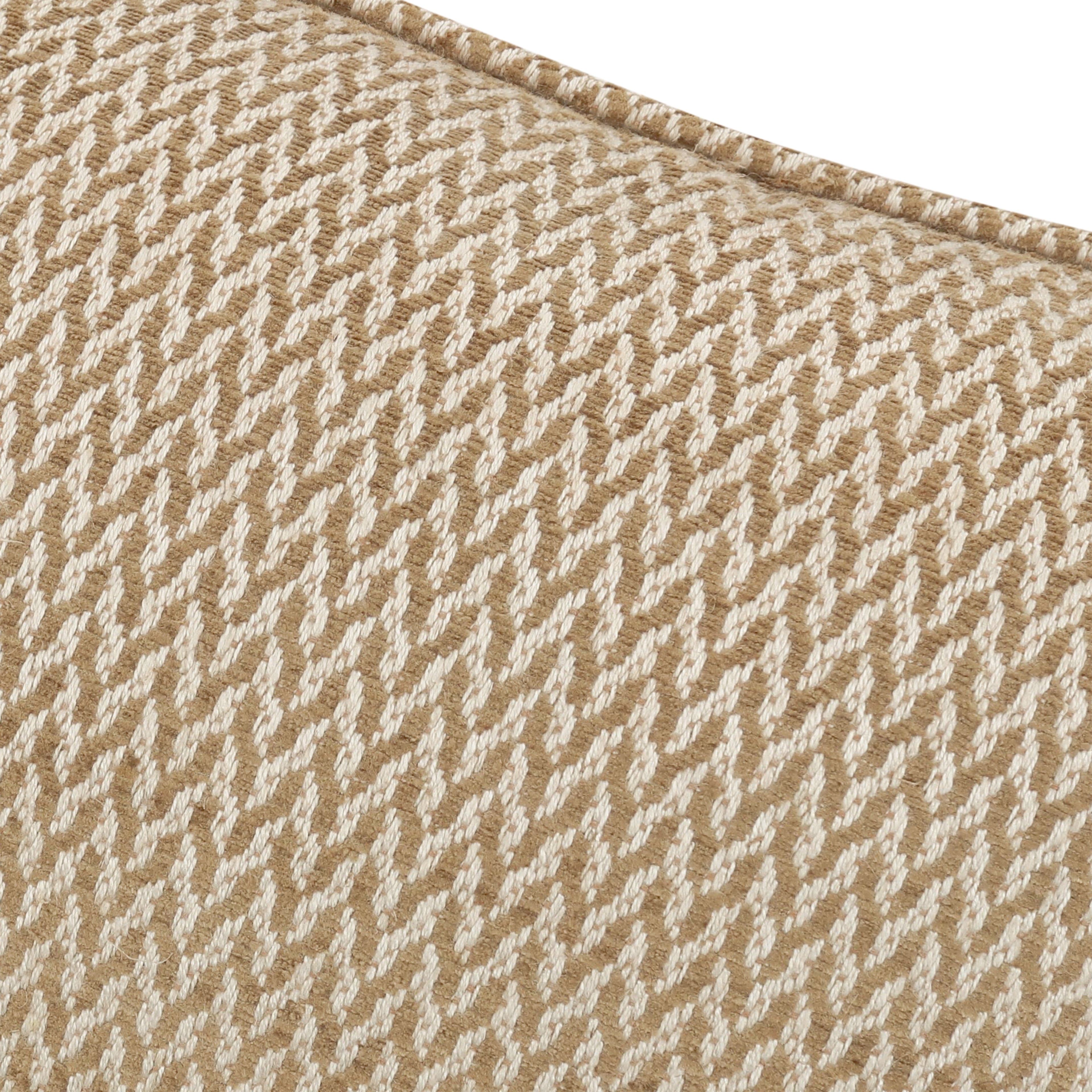 Luiz 50cmx30cm Cotton Weave Cushion Antique Gold Romo