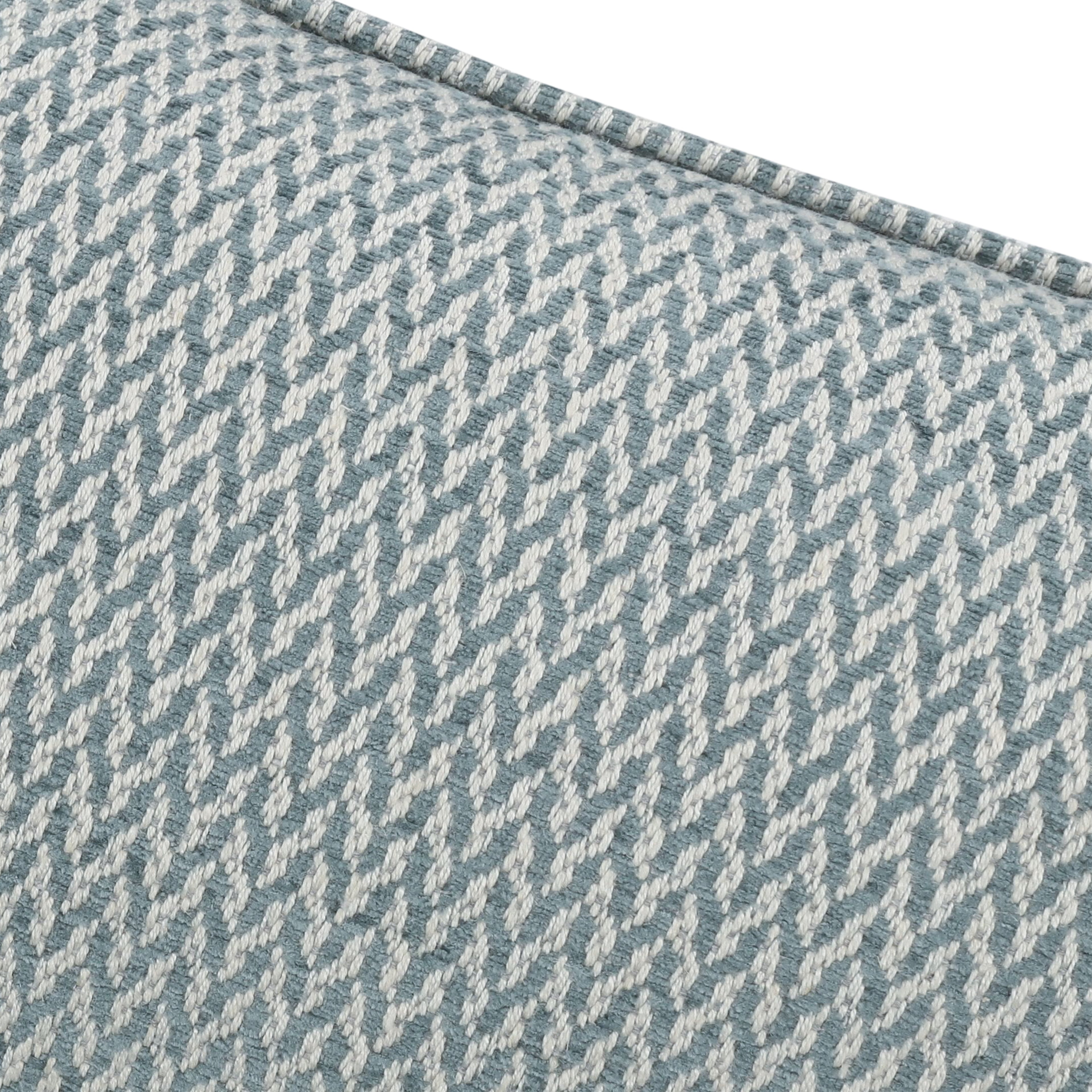Luiz 50cmx30cm Cotton Weave Cushion Adriatic Romo