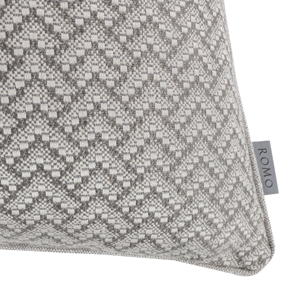 Ortico 55cm Herringbone Cushion Gravel Romo