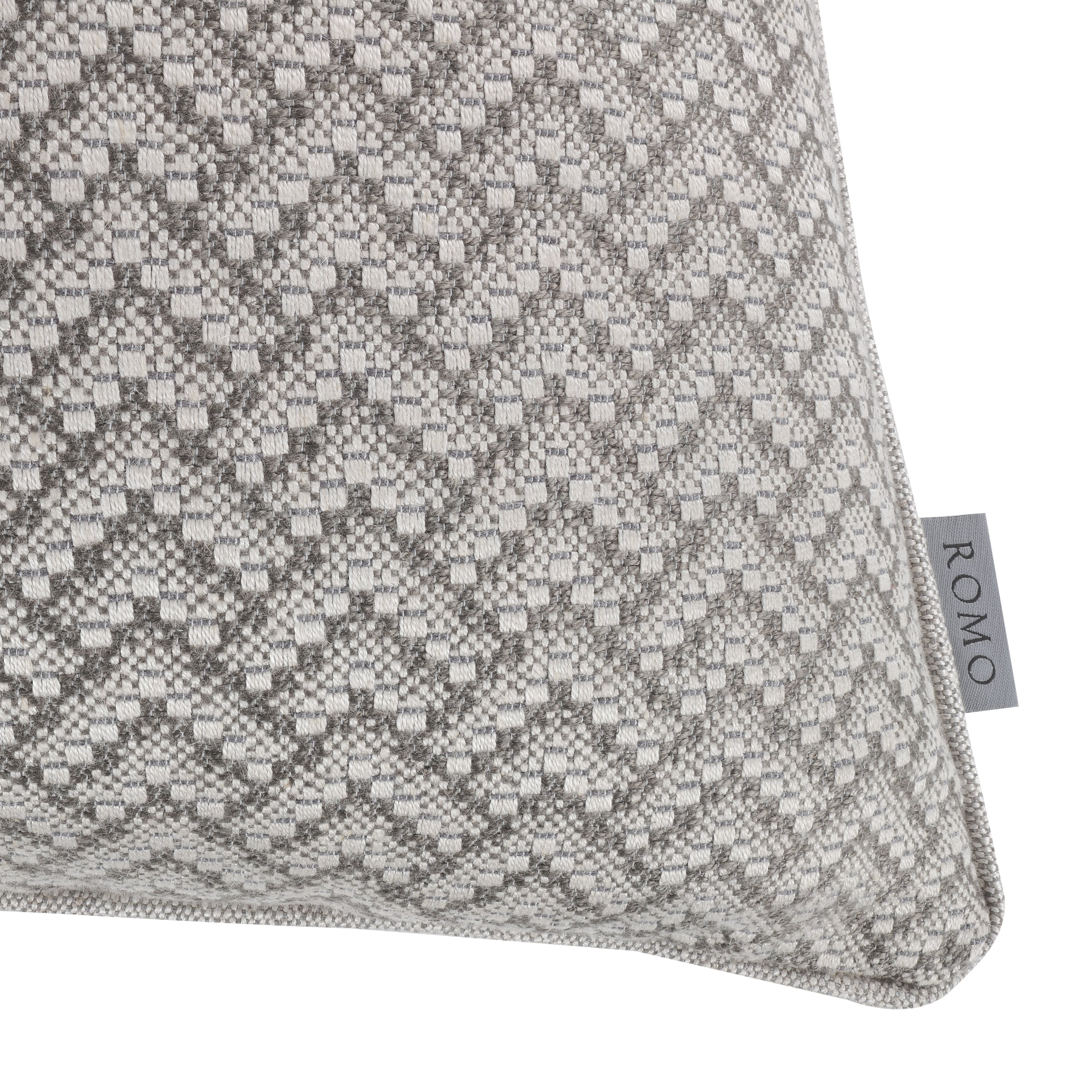 Ortico 55cm Herringbone Cushion Gravel Romo