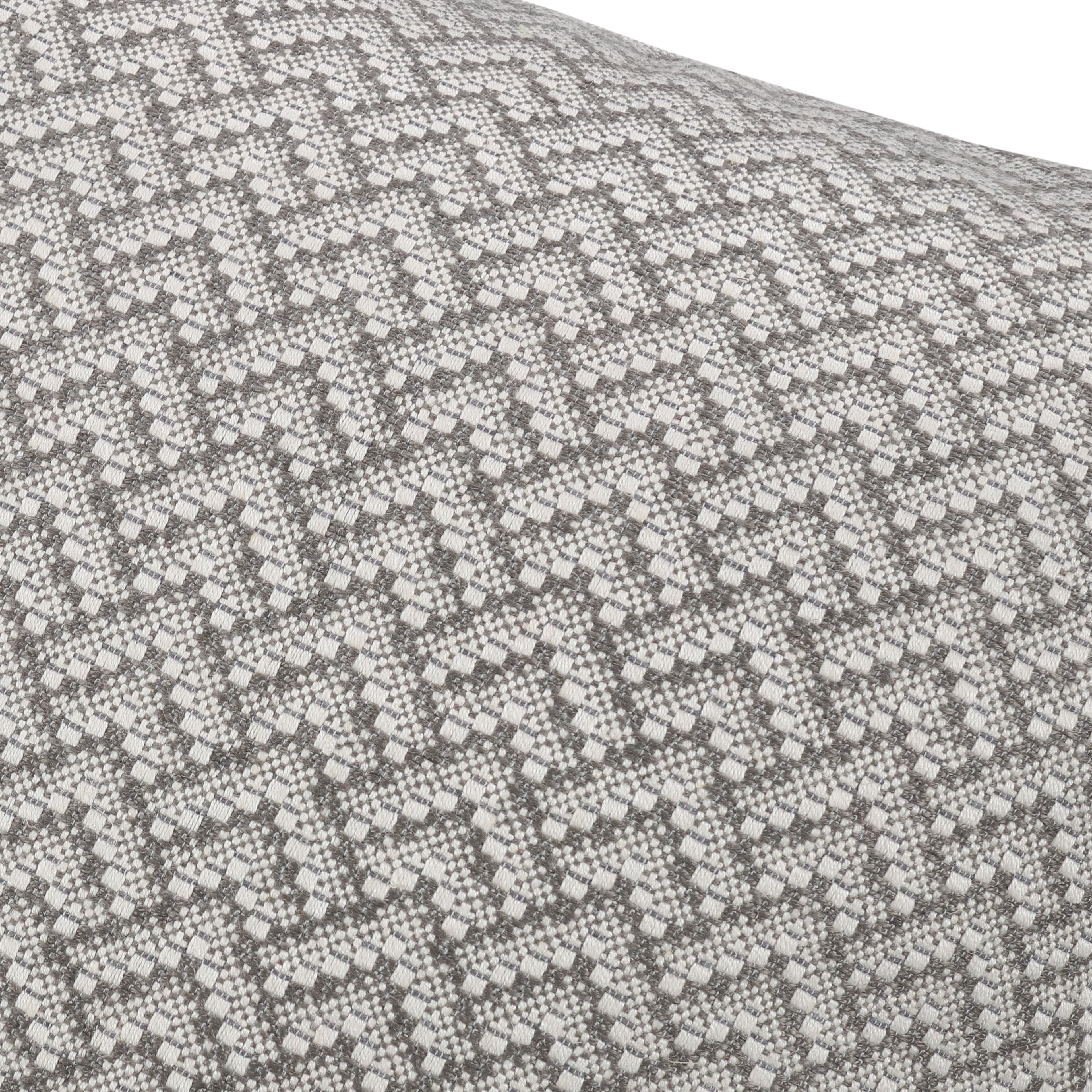 Ortico 55cm Herringbone Cushion Gravel Romo