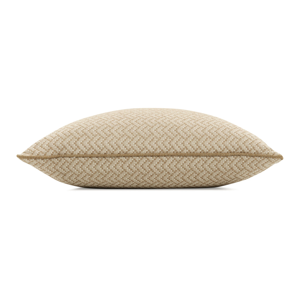 Ortico 55cm Herringbone Cushion Tawny Romo