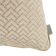 Load image into Gallery viewer, Ortico 55cm Herringbone Cushion Tawny Romo
