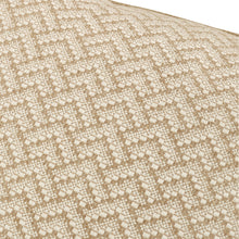 Load image into Gallery viewer, Ortico 55cm Herringbone Cushion Tawny Romo
