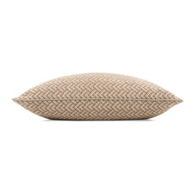 Load image into Gallery viewer, Ortico 55cm Herringbone Cushion Cinnamon Romo
