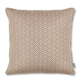 Ortico 55cm Herringbone Cushion Cinnamon Romo