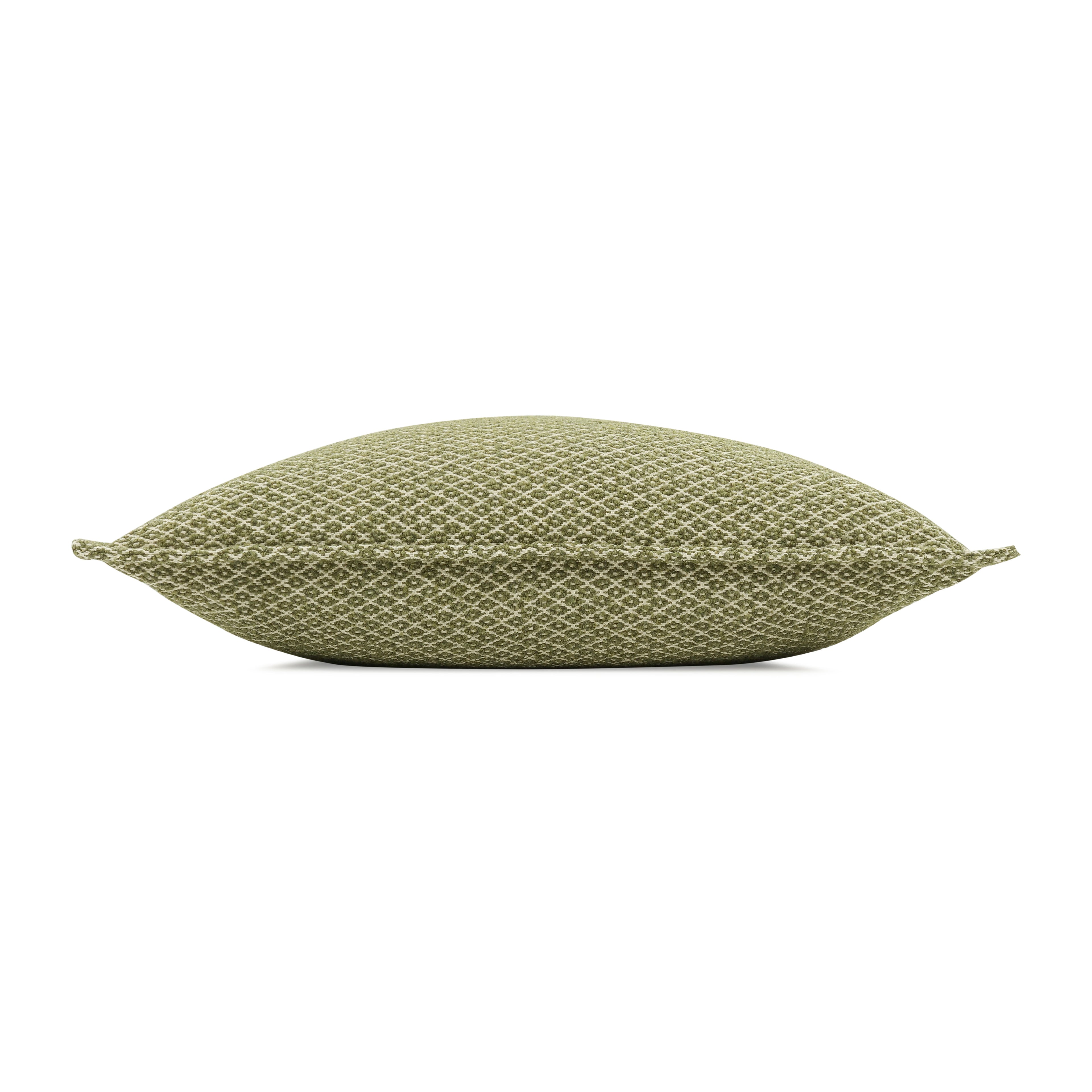 Quito 55cm Decorative Bouclé Weave Cushion Moss Romo