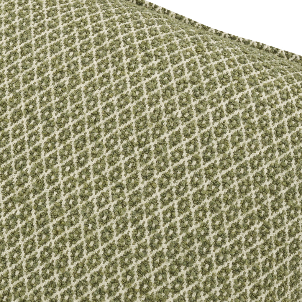 Quito 55cm Decorative Bouclé Weave Cushion Moss Romo