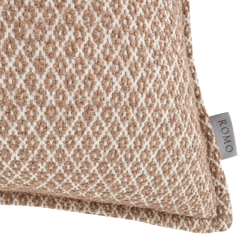 Quito 55cm Decorative Bouclé Weave Cushion Lotus Romo