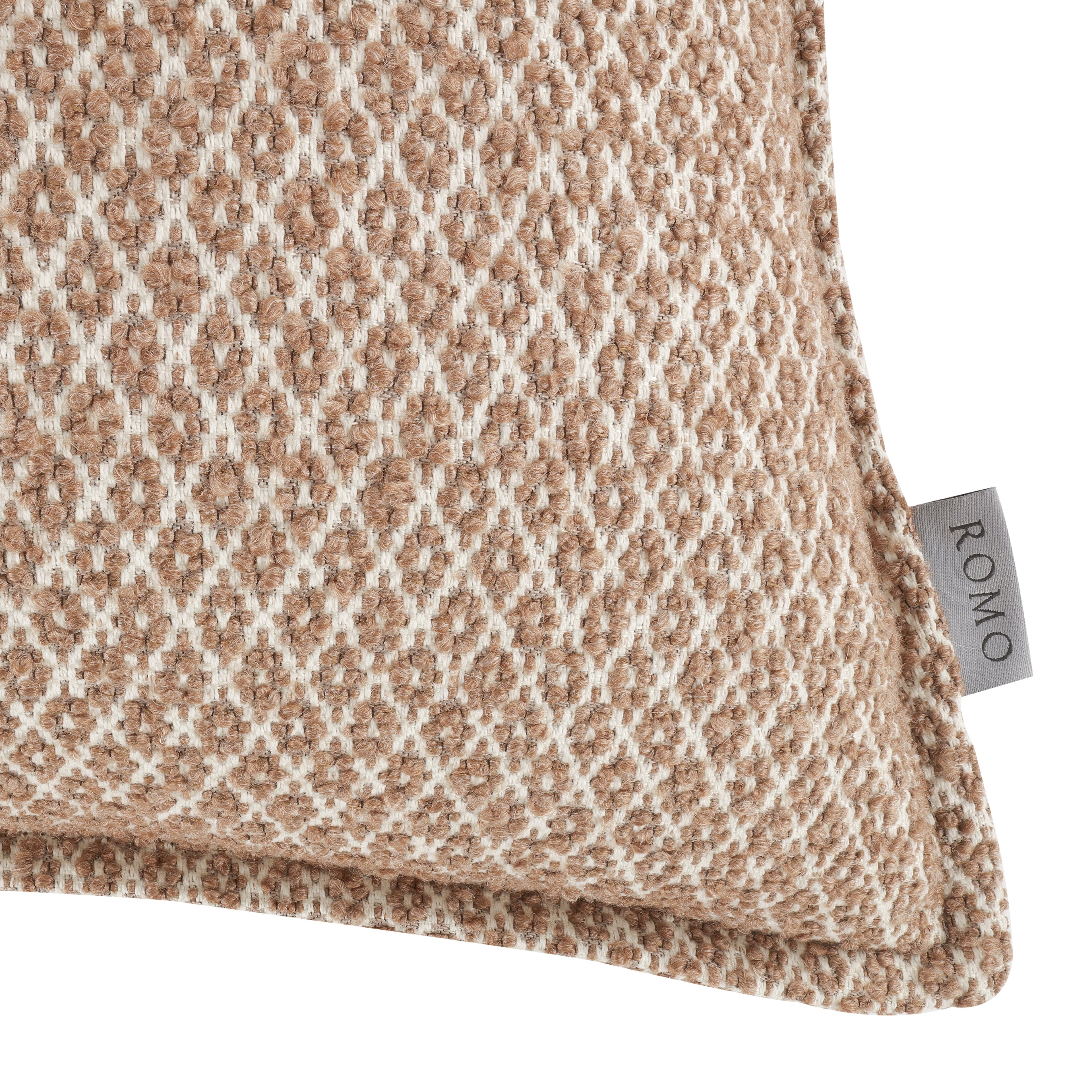 Quito 55cm Decorative Bouclé Weave Cushion Lotus Romo