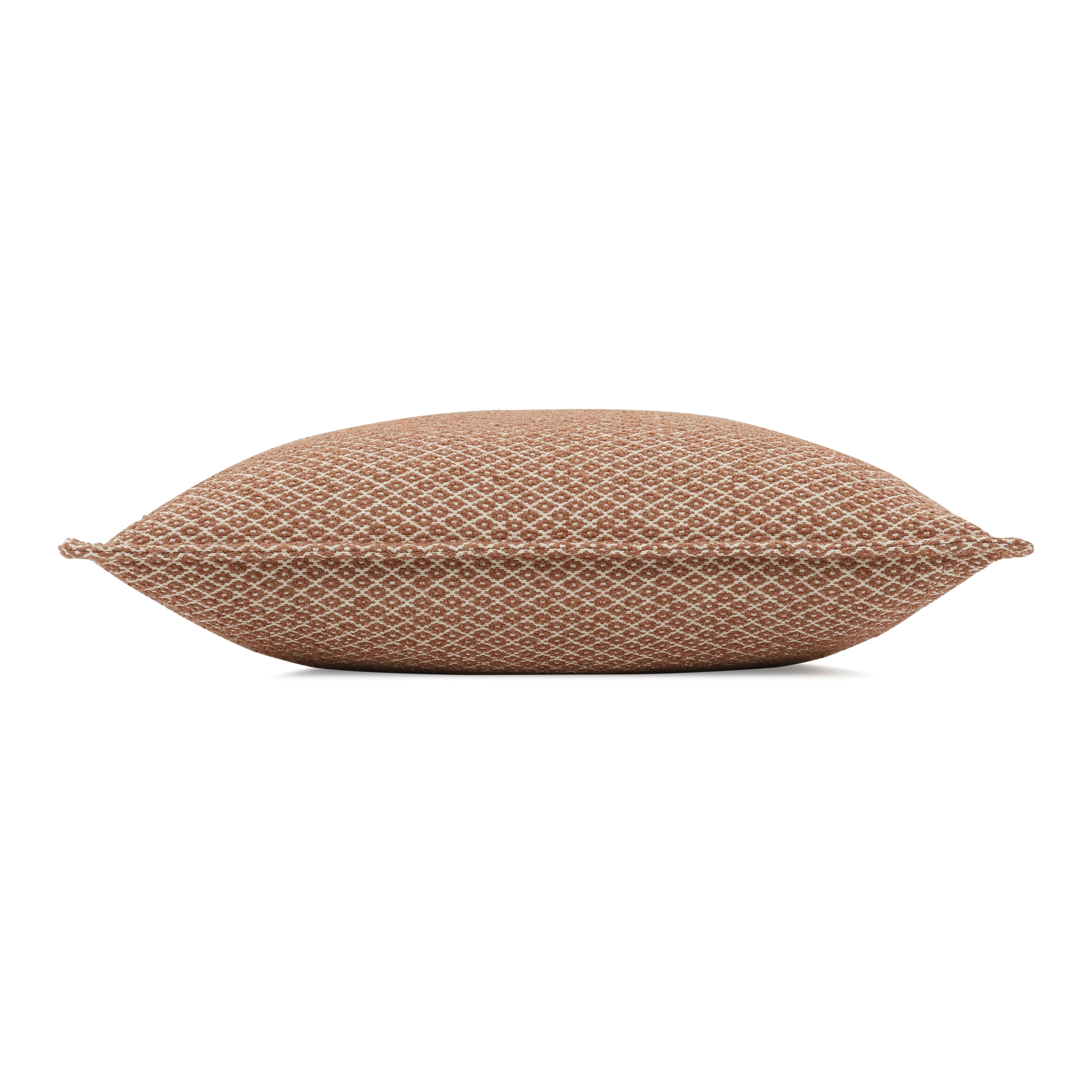 Quito 55cm Decorative Bouclé Weave Cushion Ginger Romo