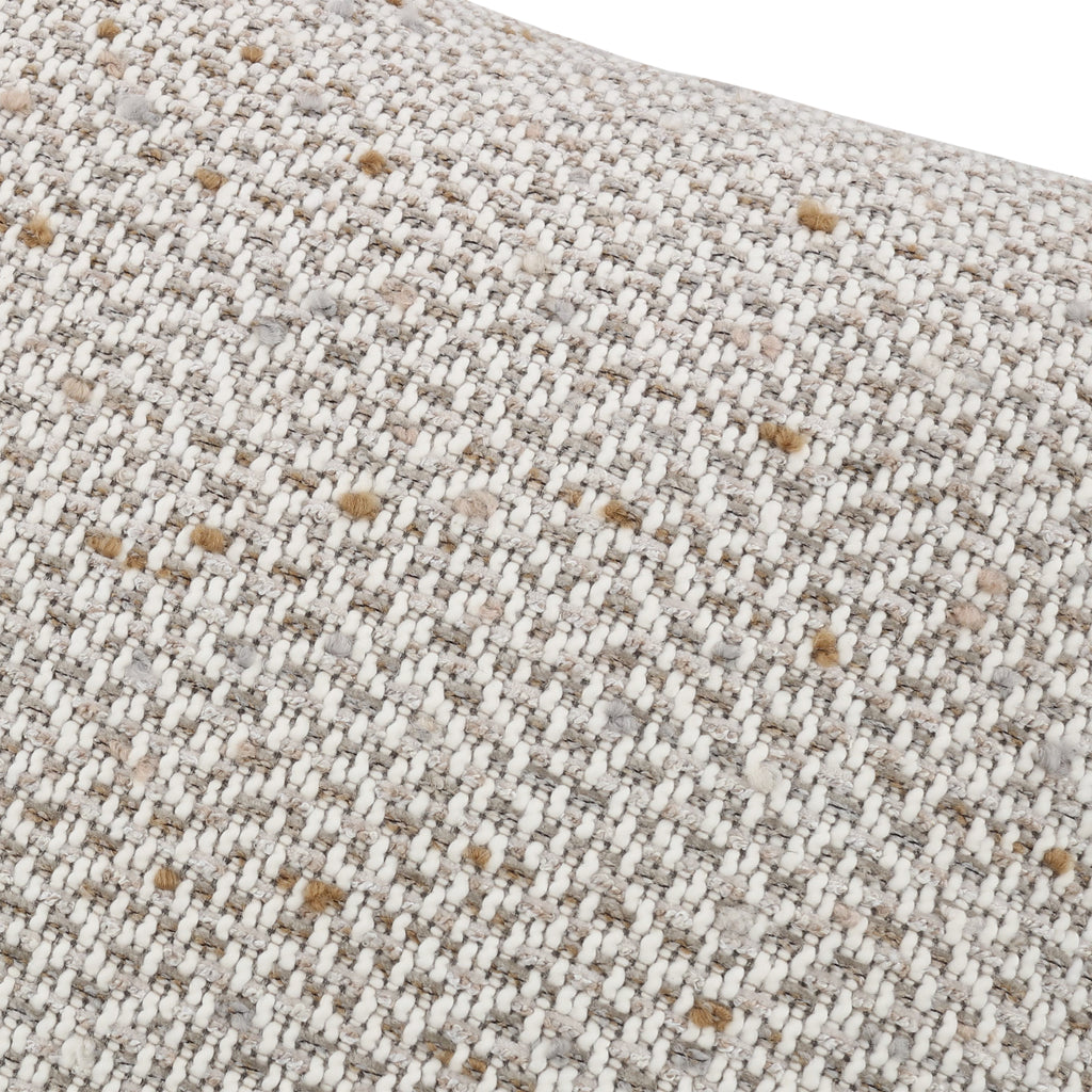 Zolani 55cm Textured Weave Cushion Oat Romo