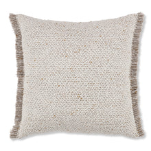 Load image into Gallery viewer, Zolani 55cm Textured Weave Cushion Oat Romo
