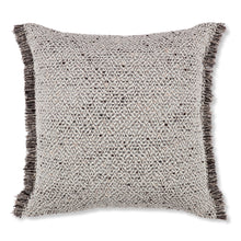 Load image into Gallery viewer, Zolani 55cm Textured Weave Cushion Charcoal Romo
