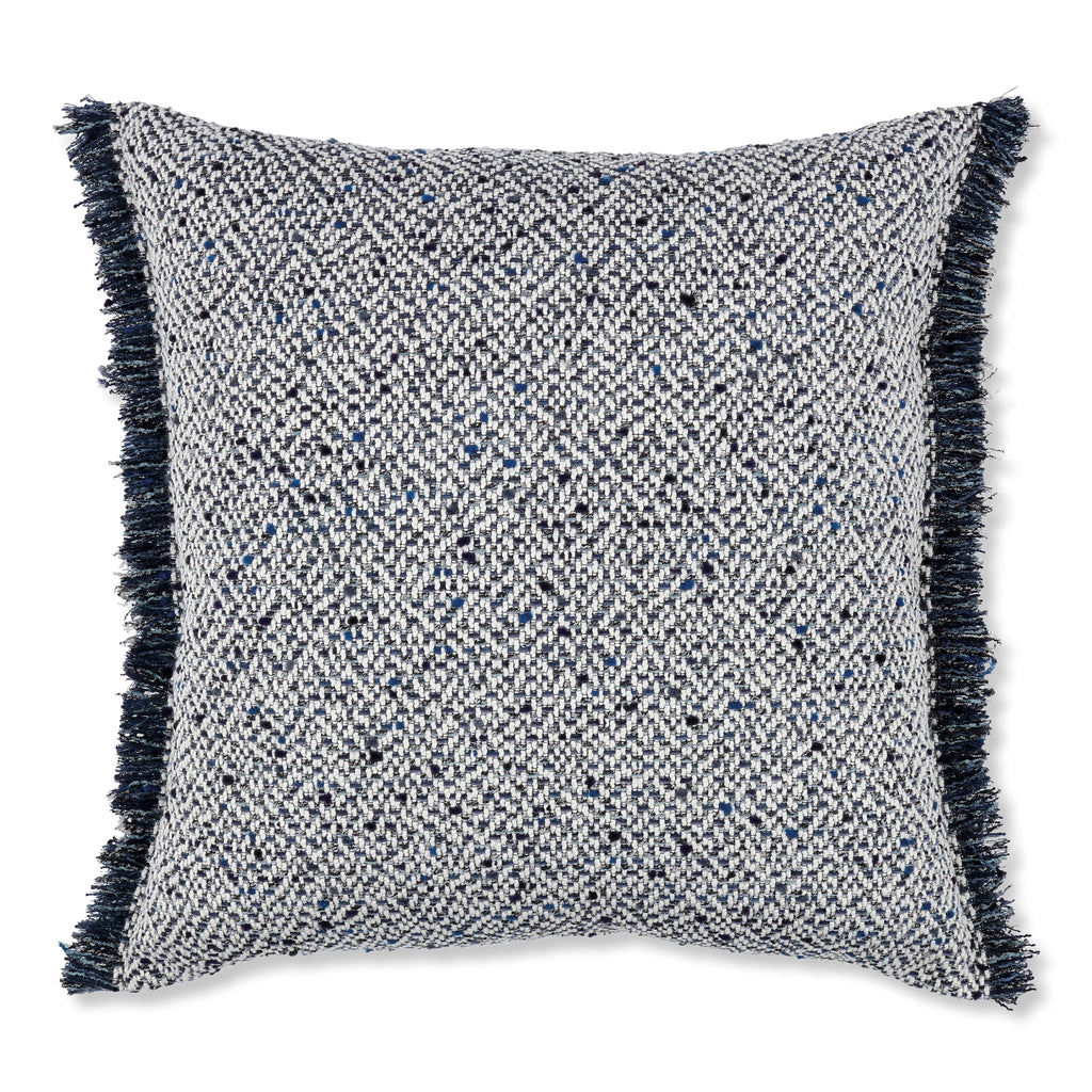Zolani 55cm Textured Weave Cushion Twilight Romo