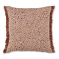 Zolani 55cm Textured Weave Cushion Russet Romo