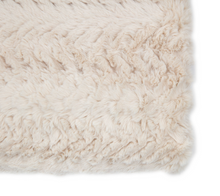 Load image into Gallery viewer, Chevron Brushed Rabbit Faux Fur Throw Premium
