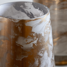 Load image into Gallery viewer, Marbled Hurricane Candle Holder
