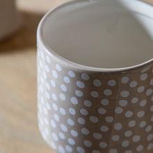 Load image into Gallery viewer, Polka Dot Welly Planter with Feet
