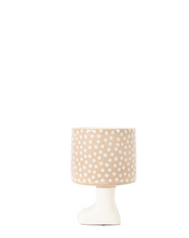 Load image into Gallery viewer, Polka Dot Welly Planter with Feet
