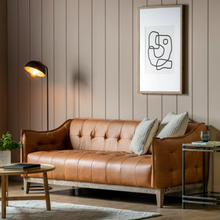 Load image into Gallery viewer, Ecclestone Brown Leather Sofa
