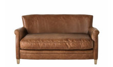 Load image into Gallery viewer, Mr Paddington Vintage Brown Leather Sofa
