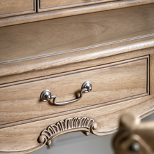 Load image into Gallery viewer, Chic Dressing Table Weathered Ash Wood
