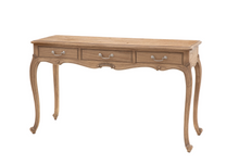 Load image into Gallery viewer, Chic Dressing Table Weathered Ash Wood
