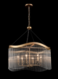 Harp Pendant 6 light