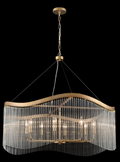 Harp Pendant 8 light