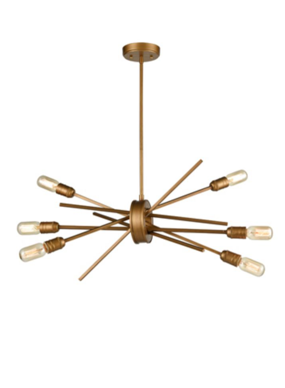 Idaho 6 light pendant