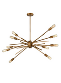 Idaho 10 light pendant