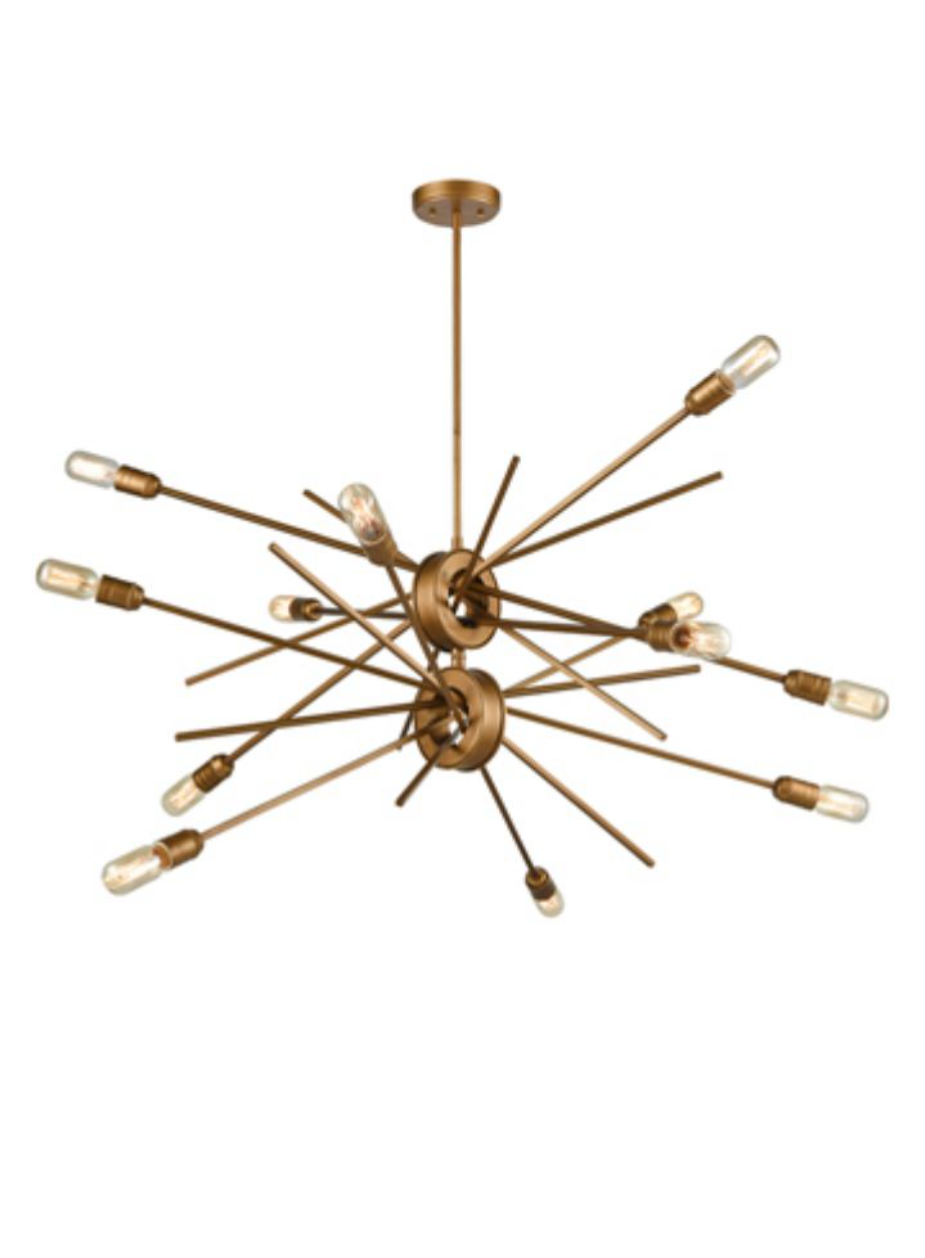 Idaho 12 light pendant