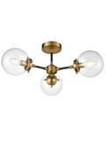 Attraction Semi-Flush 3 Ceiling Light