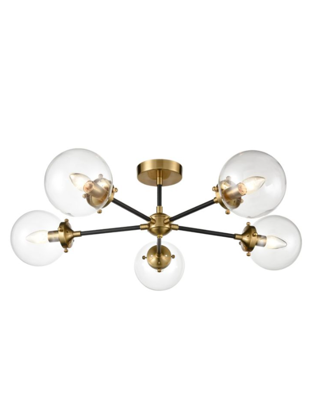 Attraction Semi-Flush 5 Ceiling Light