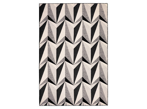 Origami Rockets Throw Monchrome Kirkby Design