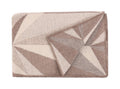 Origami Rockets Throw Taupe Kirkby Design