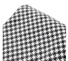 Load image into Gallery viewer, Dogtooth Sherpa Throw Black
