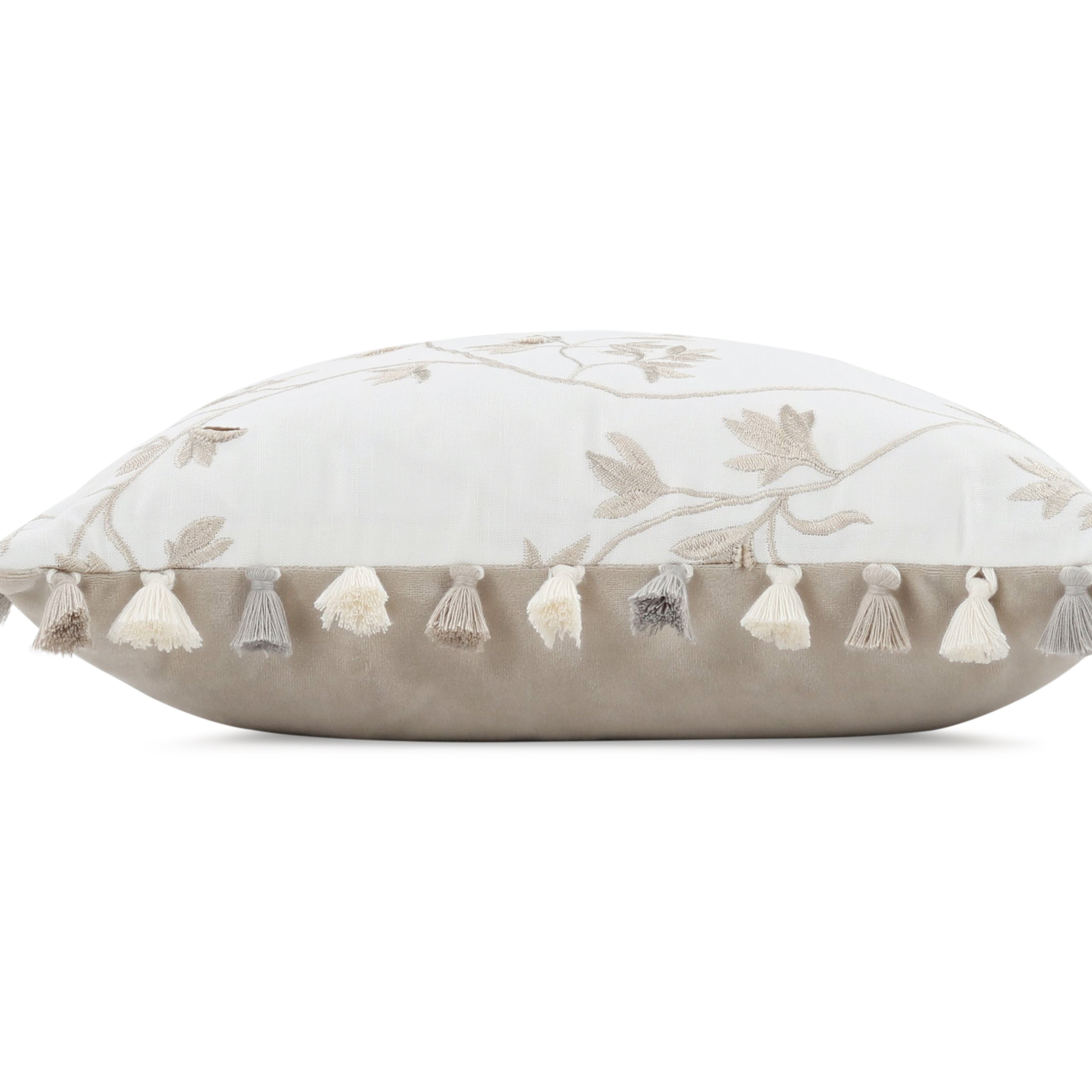 Aurea 40cm Velvet Botanical Cushion Calico Villa Nova