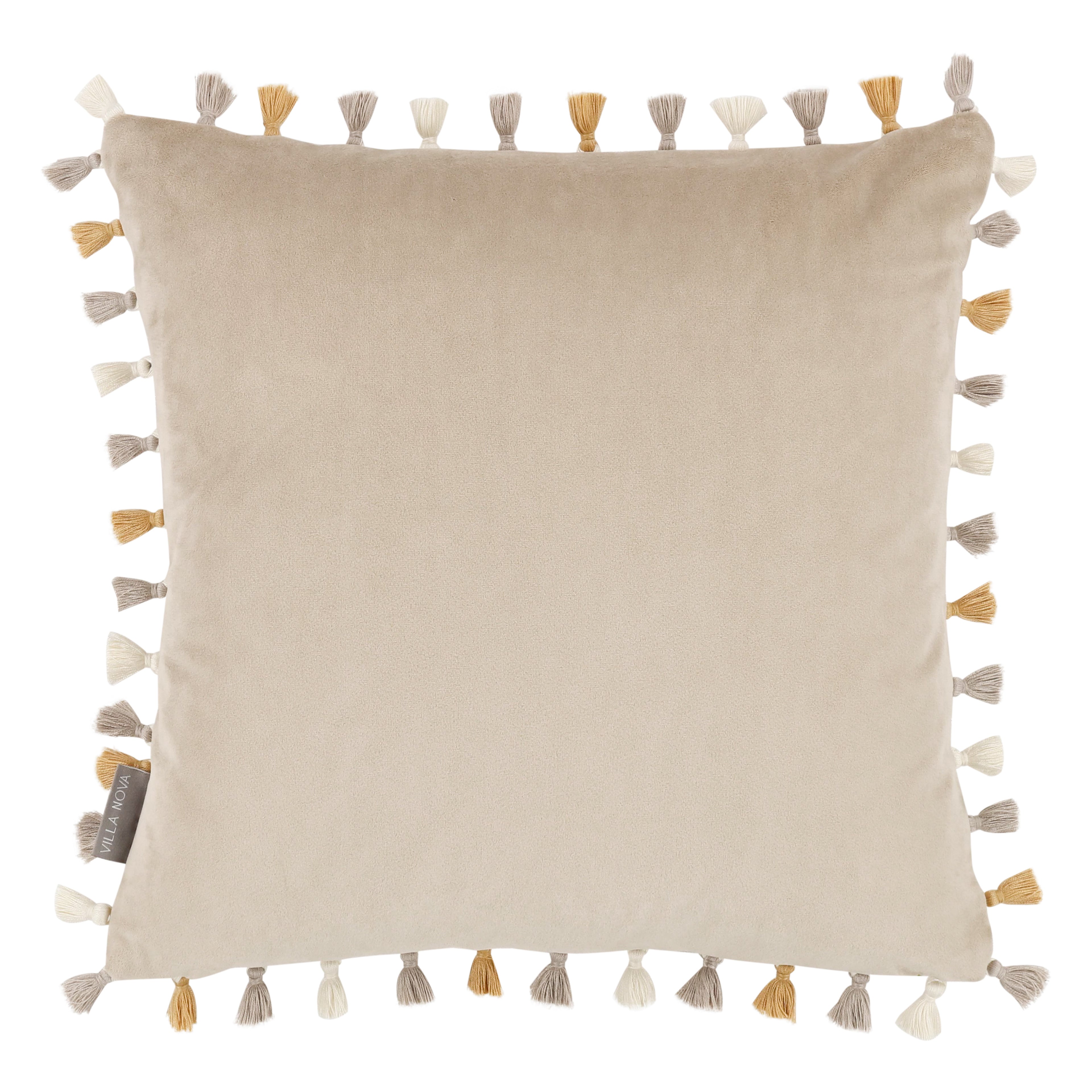 Aurea 40cm Velvet Botanical Cushion Meadow Villa Nova
