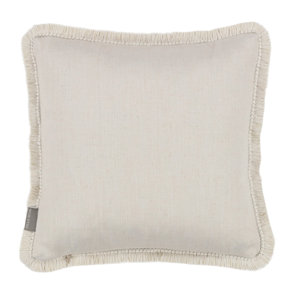 Cerelia 40cm Embroidered Botanical Cushion Calico Villa Nova