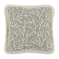 Cerelia 40cm Embroidered Botanical Cushion Meadow Villa Nova