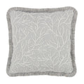 Cerelia 40cm Embroidered Botanical Cushion Cirrus Villa Nova