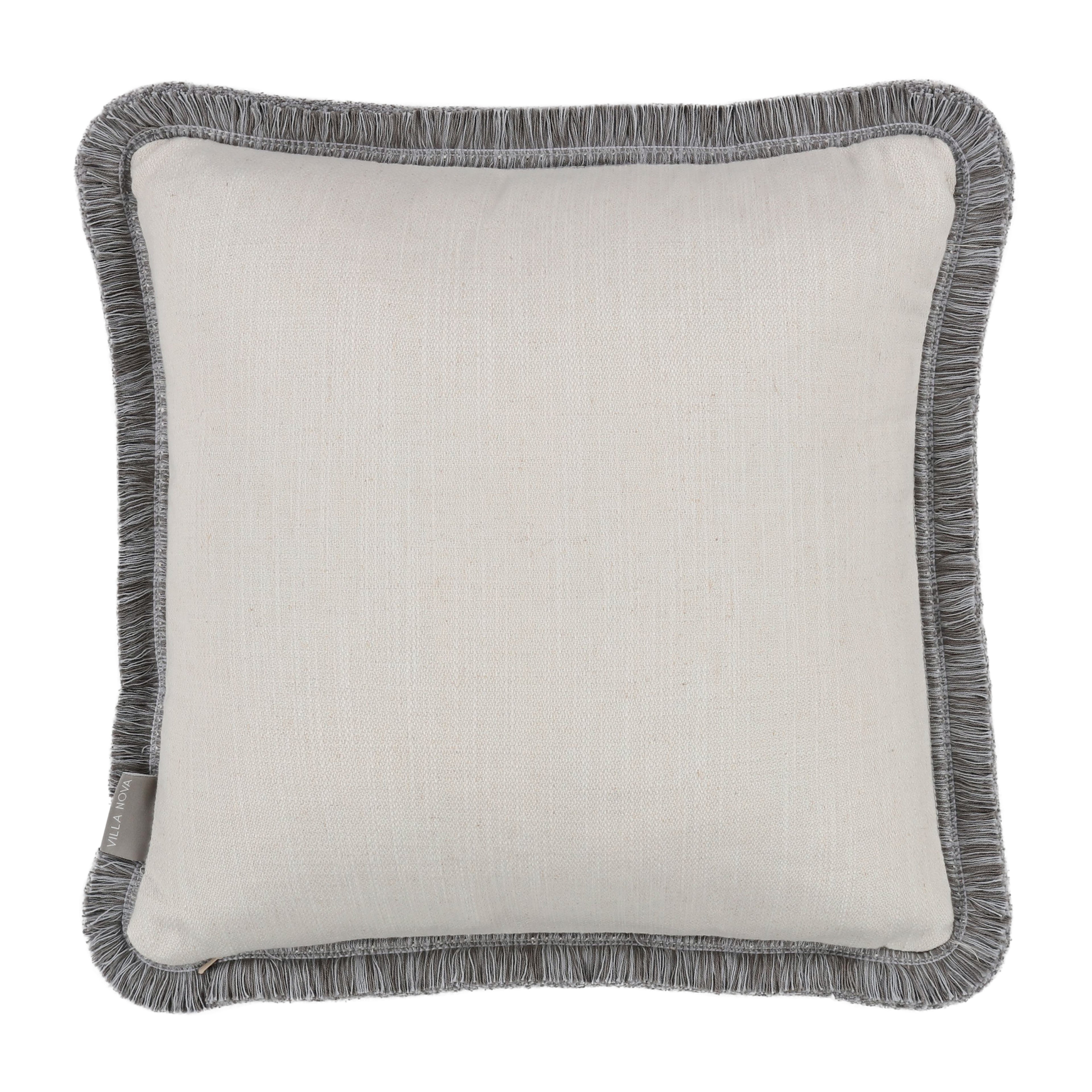 Cerelia 40cm Embroidered Botanical Cushion Cirrus Villa Nova