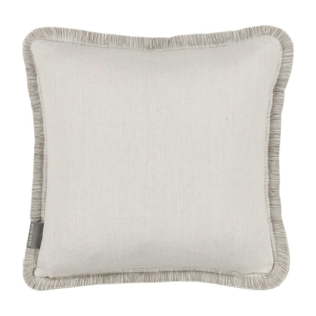 Cerelia 40cm Embroidered Botanical Cushion Baltic Villa Nova