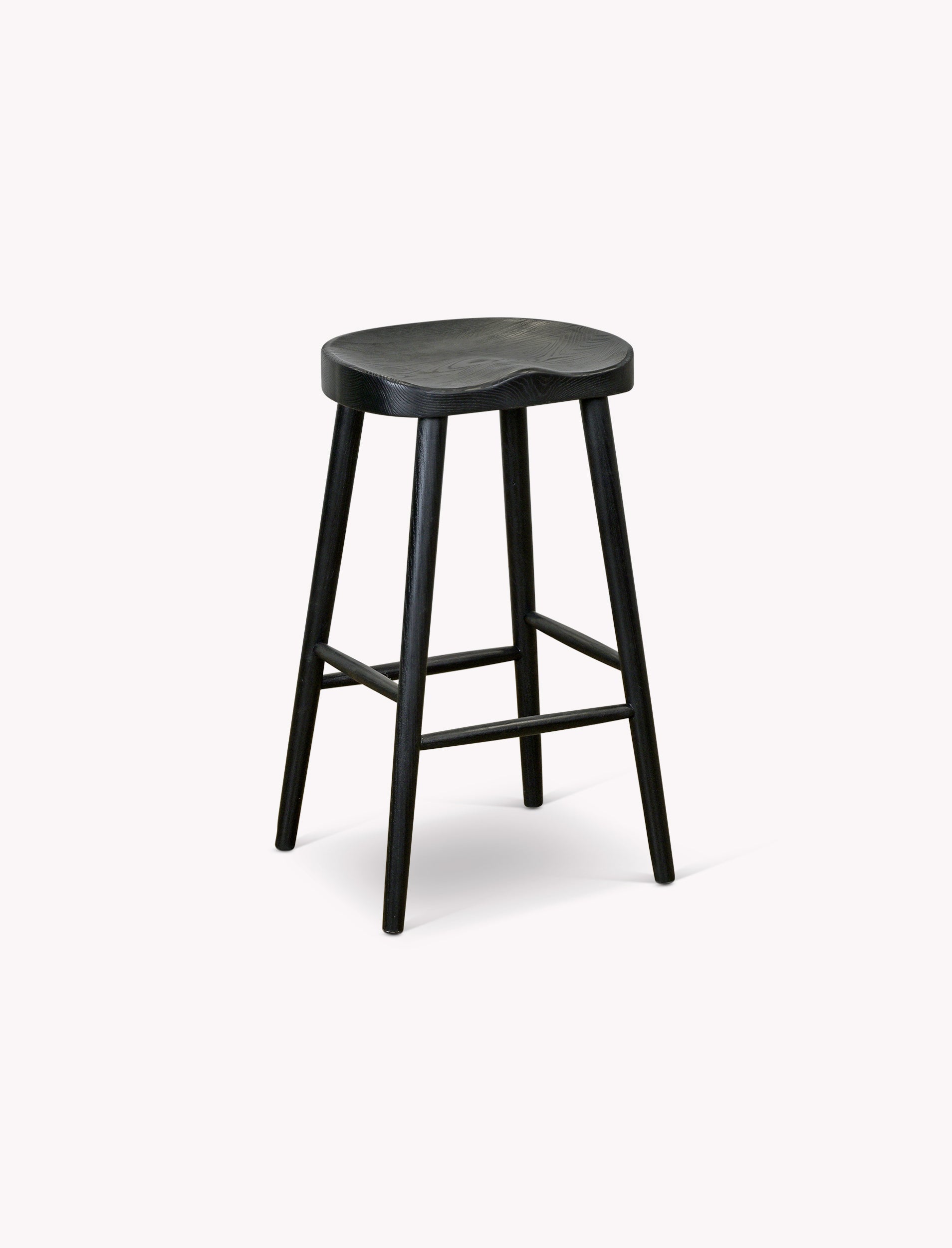 Lilley Bar Stool Elm Wood
